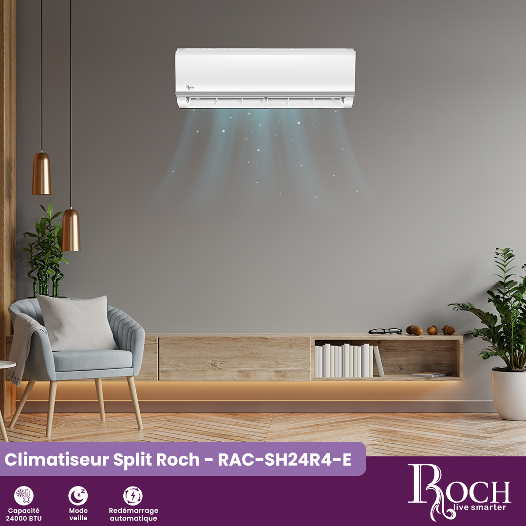 Roch Split AC : RAC-SH24R4-E