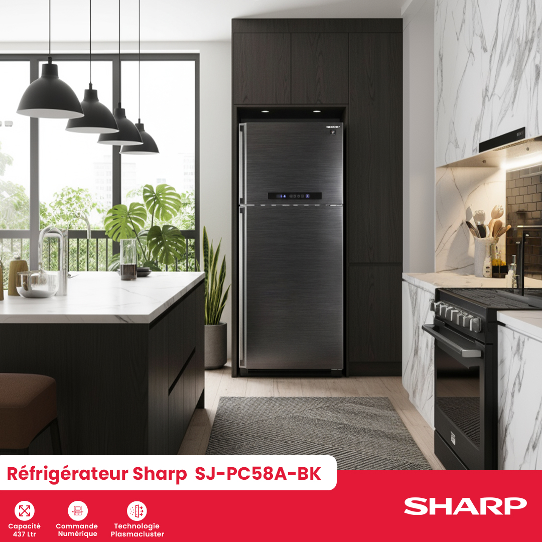 Sharp Refrigerator : SJ-PC58A-BK
