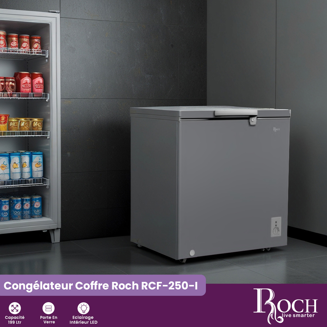 Roch Chest Freezer : RCF-250-I