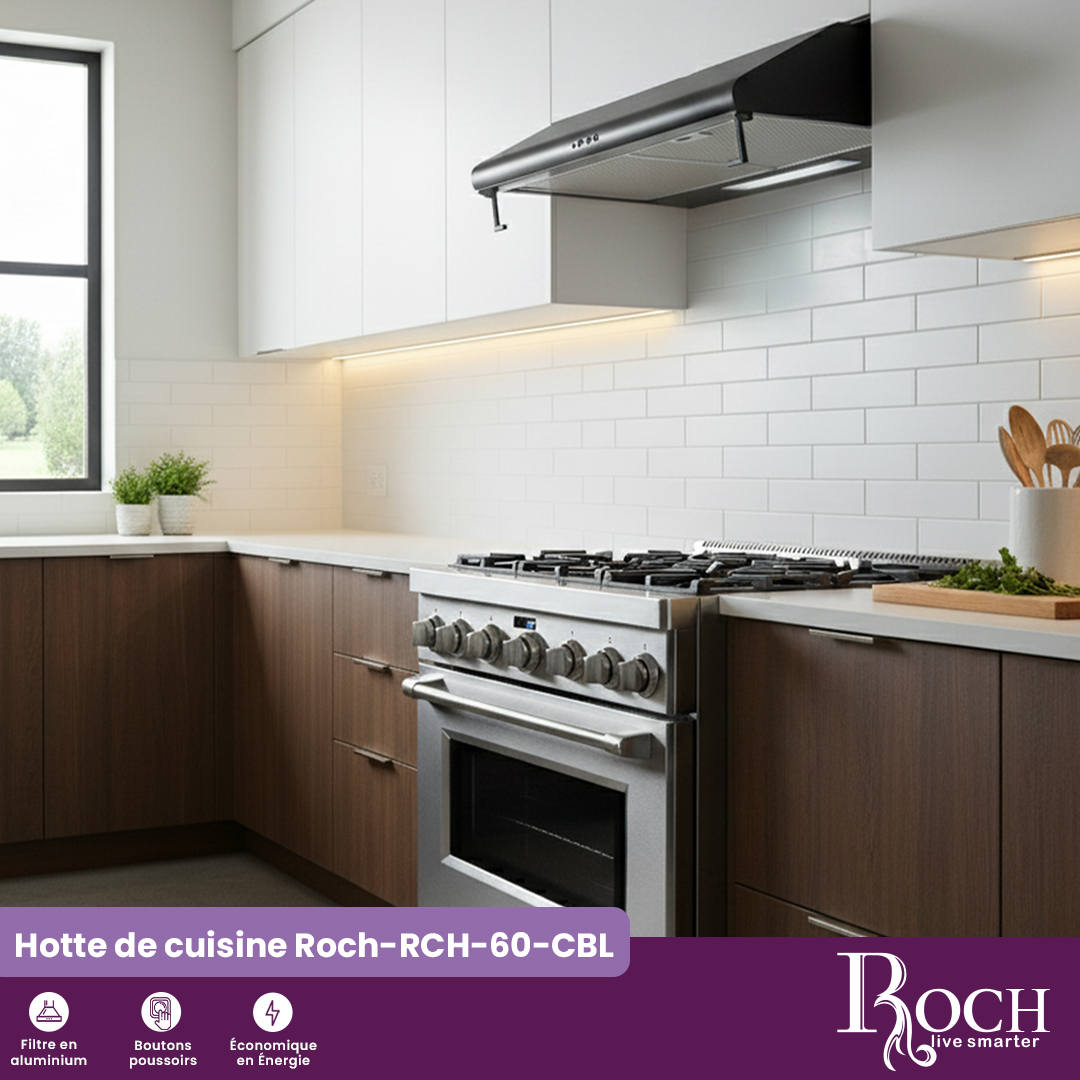 Roch Cooker Hood : RCH-60-SCBL