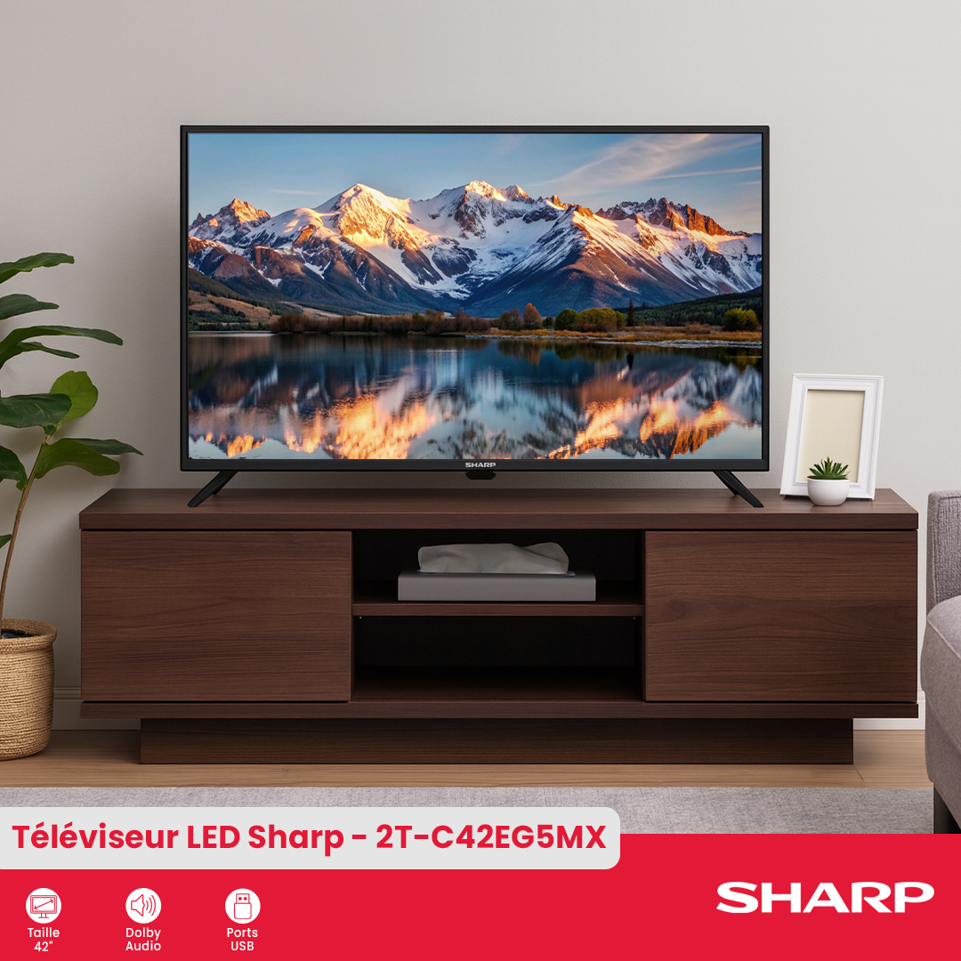 Sharp Smart TV : 2T-C42EG5MX