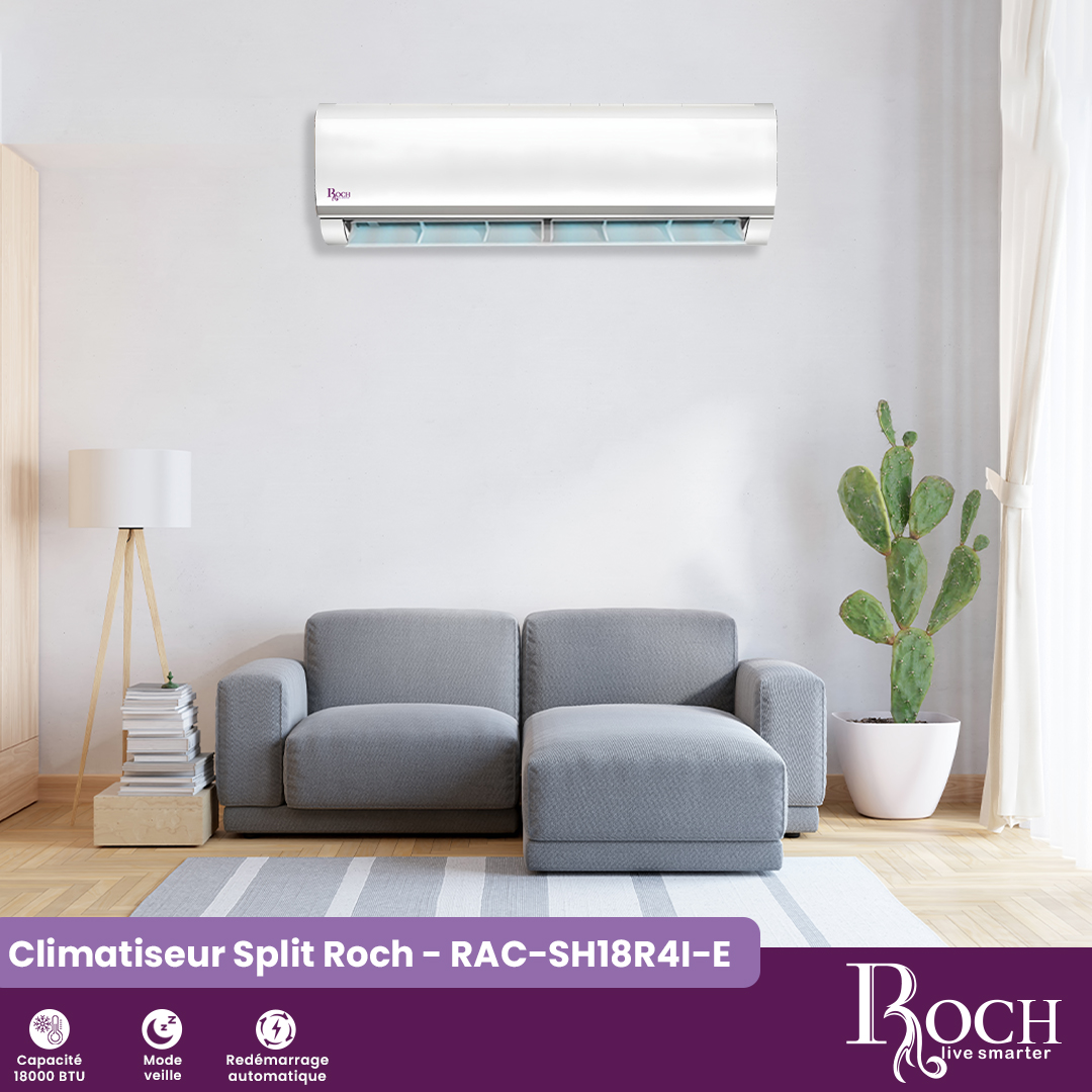 Roch Split inverter AC : RAC-SH18R4I-E