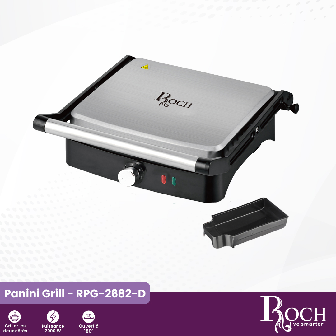 Roch Panini Grill : RPG-2682-D