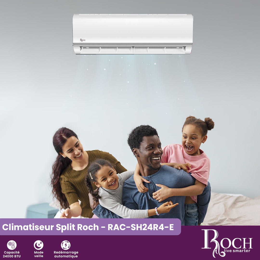 Roch Split AC : RAC-SH24R4-E - 3