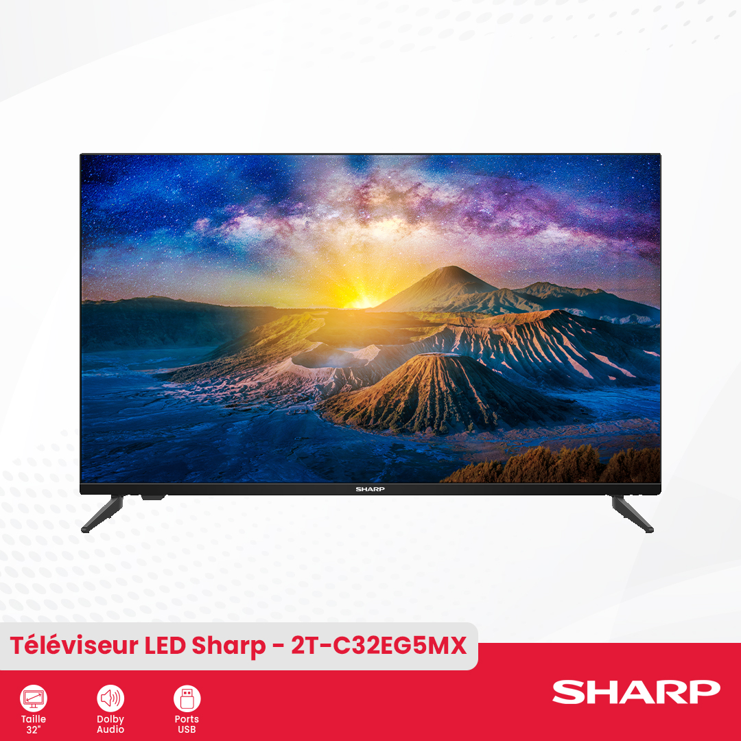 Sharp Smart TV : 2T-C32EG5MX - 1