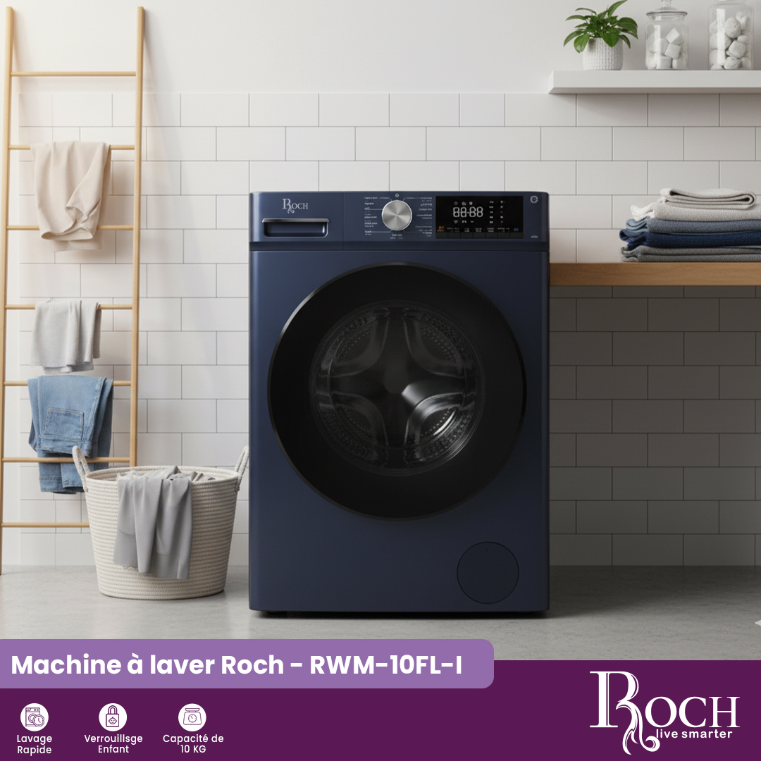 Roch Washing Machine : RWM-10FL-I - 3