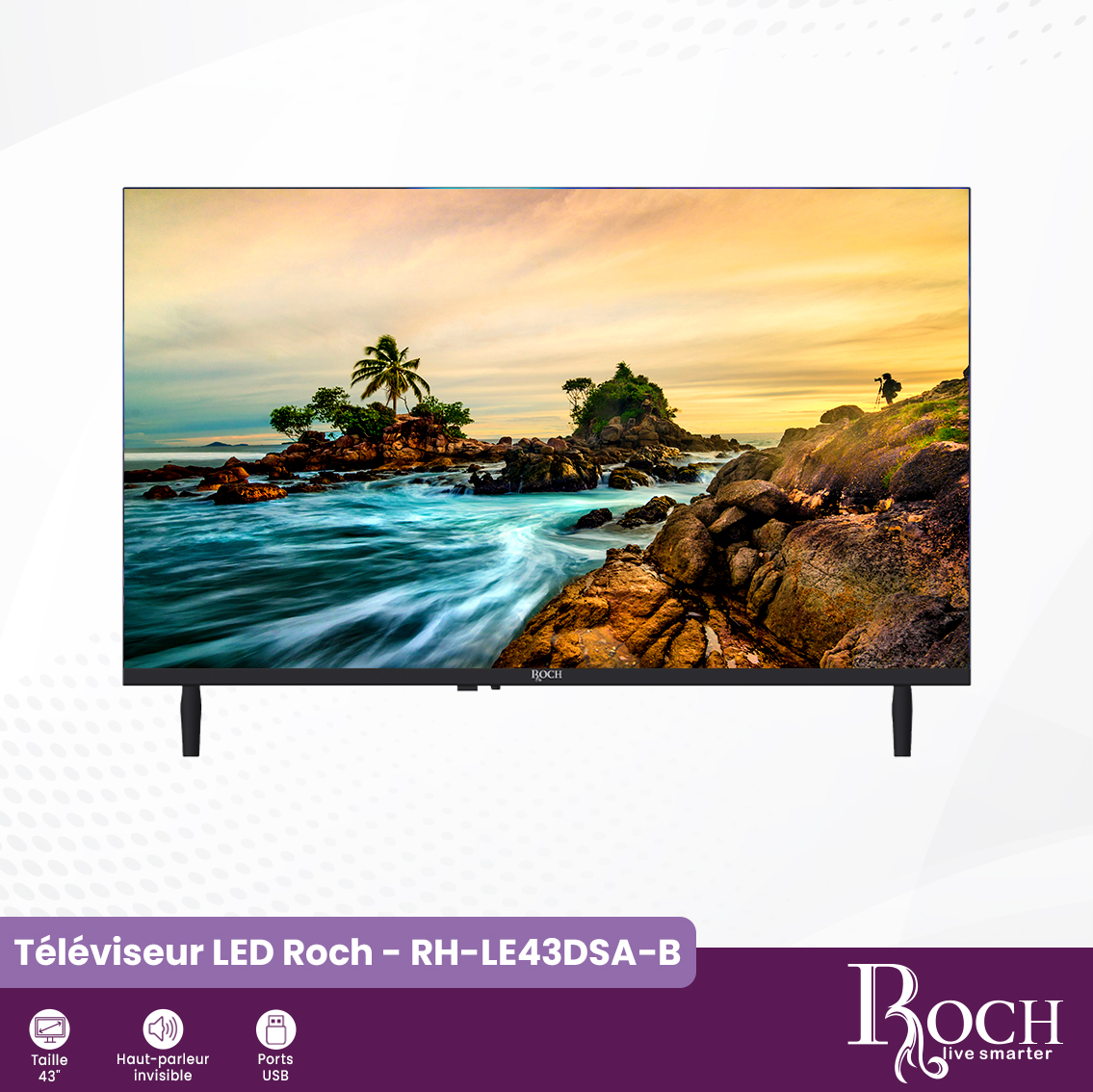 Roch Smart TV : RH-LE43DSA-B - 2