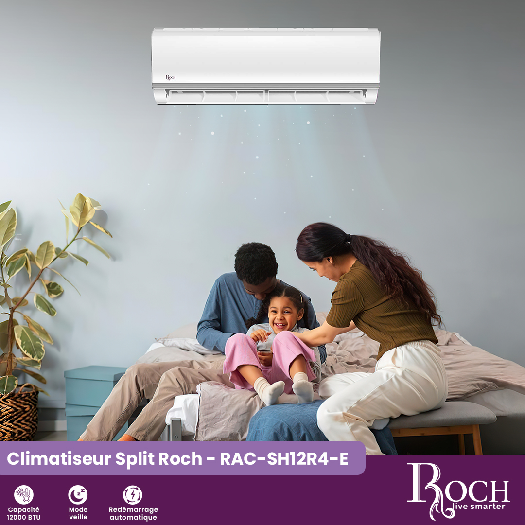 Roch Split AC : RAC-SH12R4-E - 3