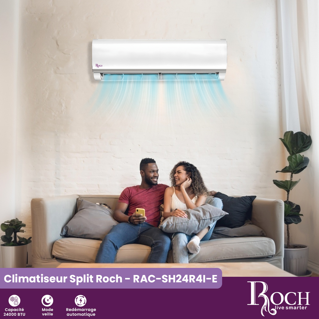 Roch Split Inverter AC : RAC-SH24R4I-E - 3