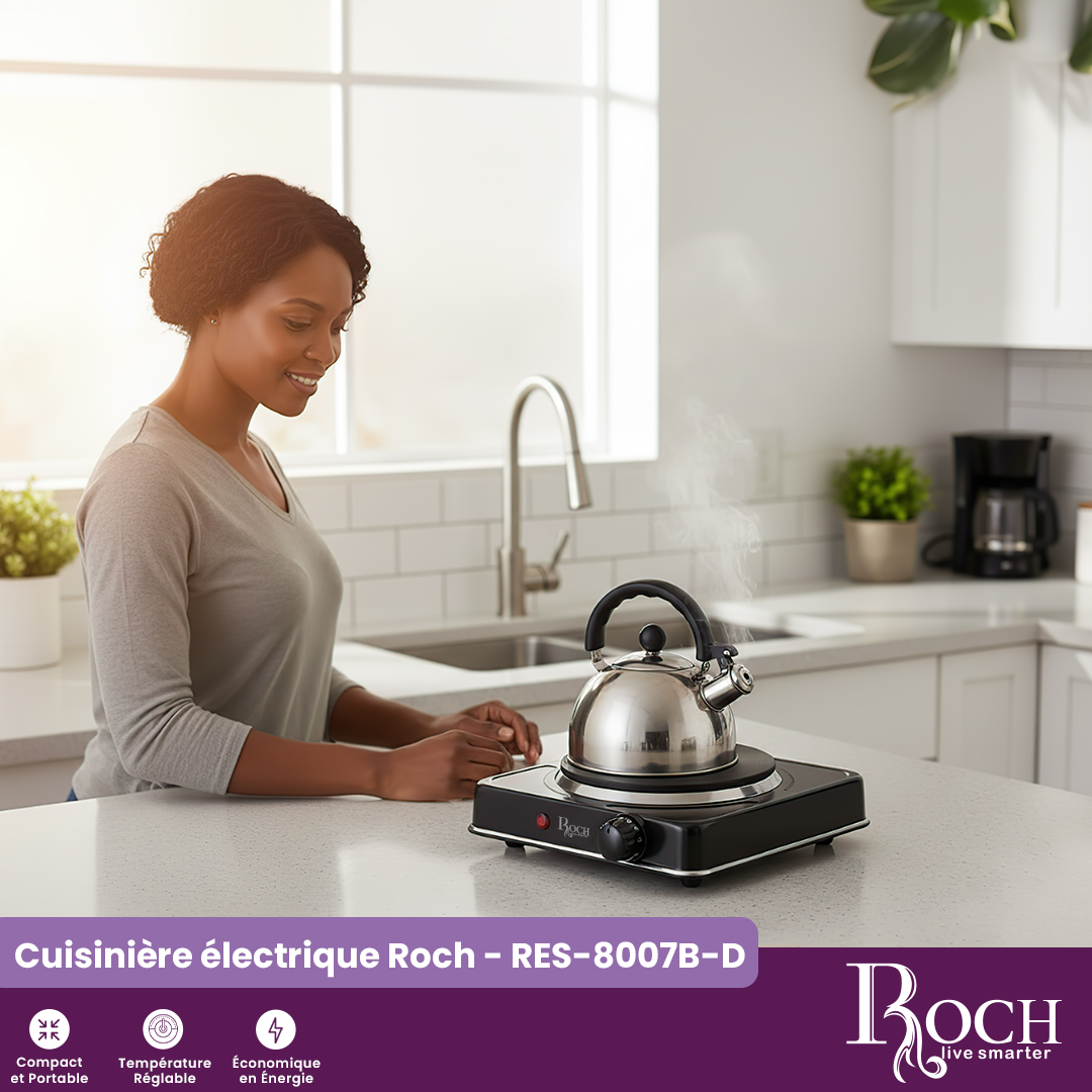 Roch Electric Stove : RES-8007B-D - 1