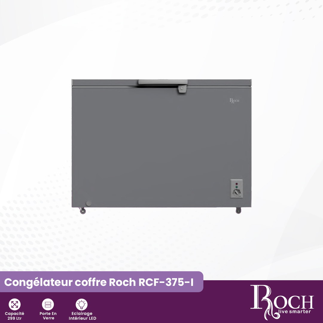 Roch Chest Freezer : RCF-375-I - 2