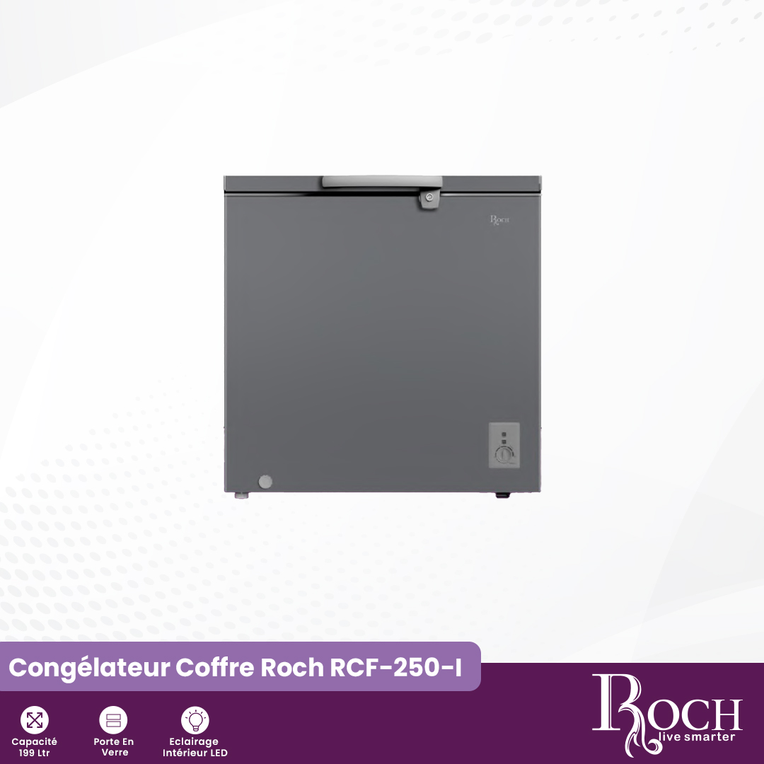 Roch Chest Freezer : RCF-250-I - 2