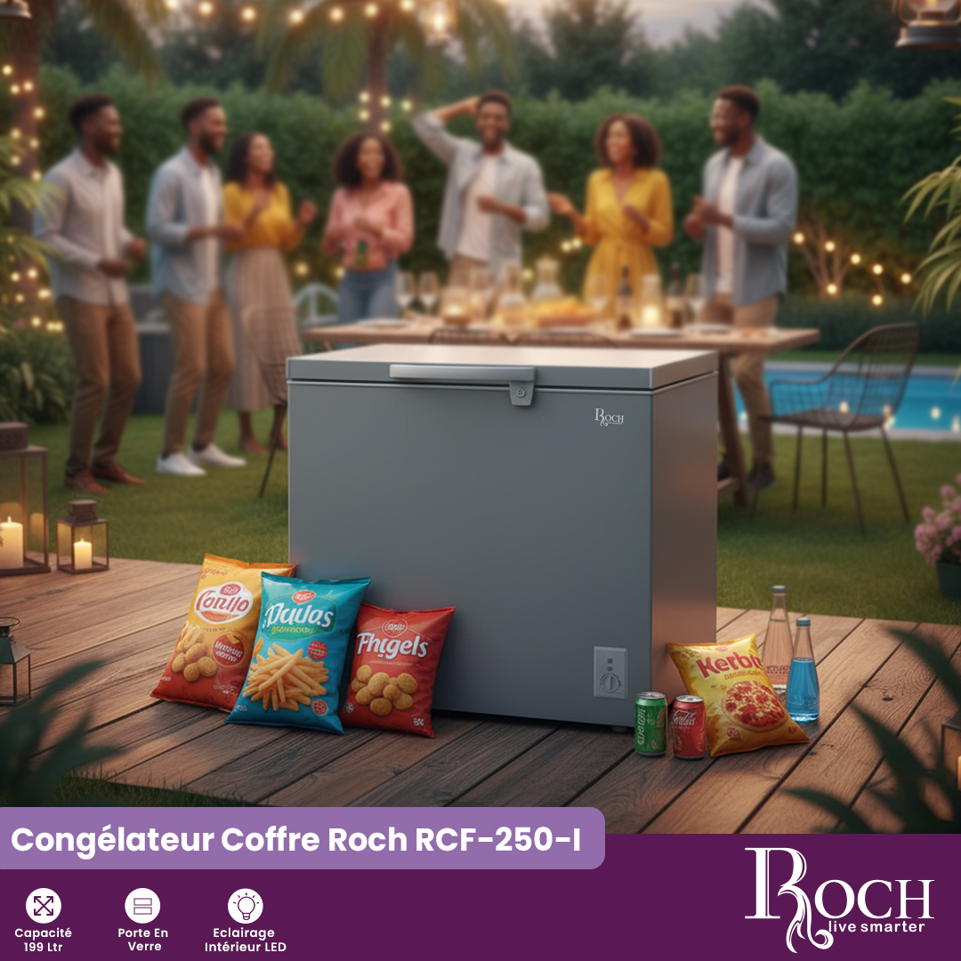 Roch Chest Freezer : RCF-250-I - 1