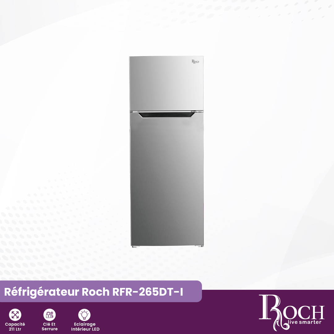 Roch Refrigerator : RFR-265DT-I - 2