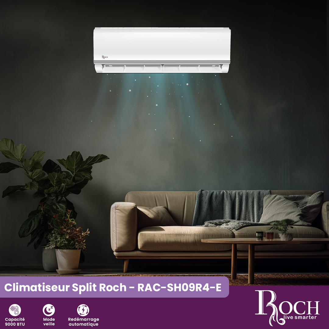Roch Split AC : RAC-SH09R4-E - 3