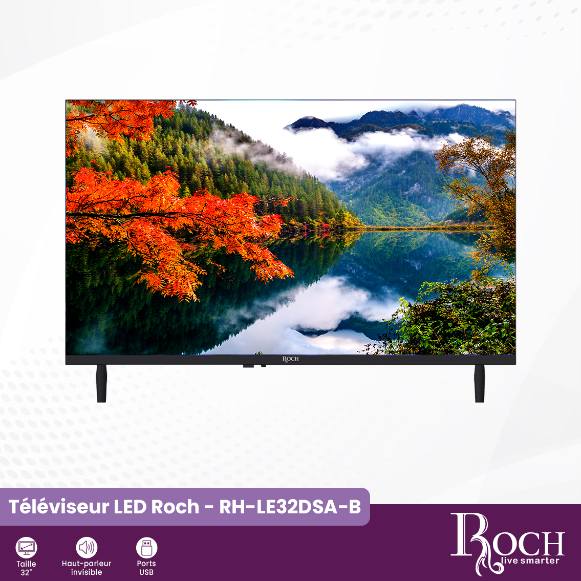 Roch Smart TV : RH-LE32DSA-B - 2