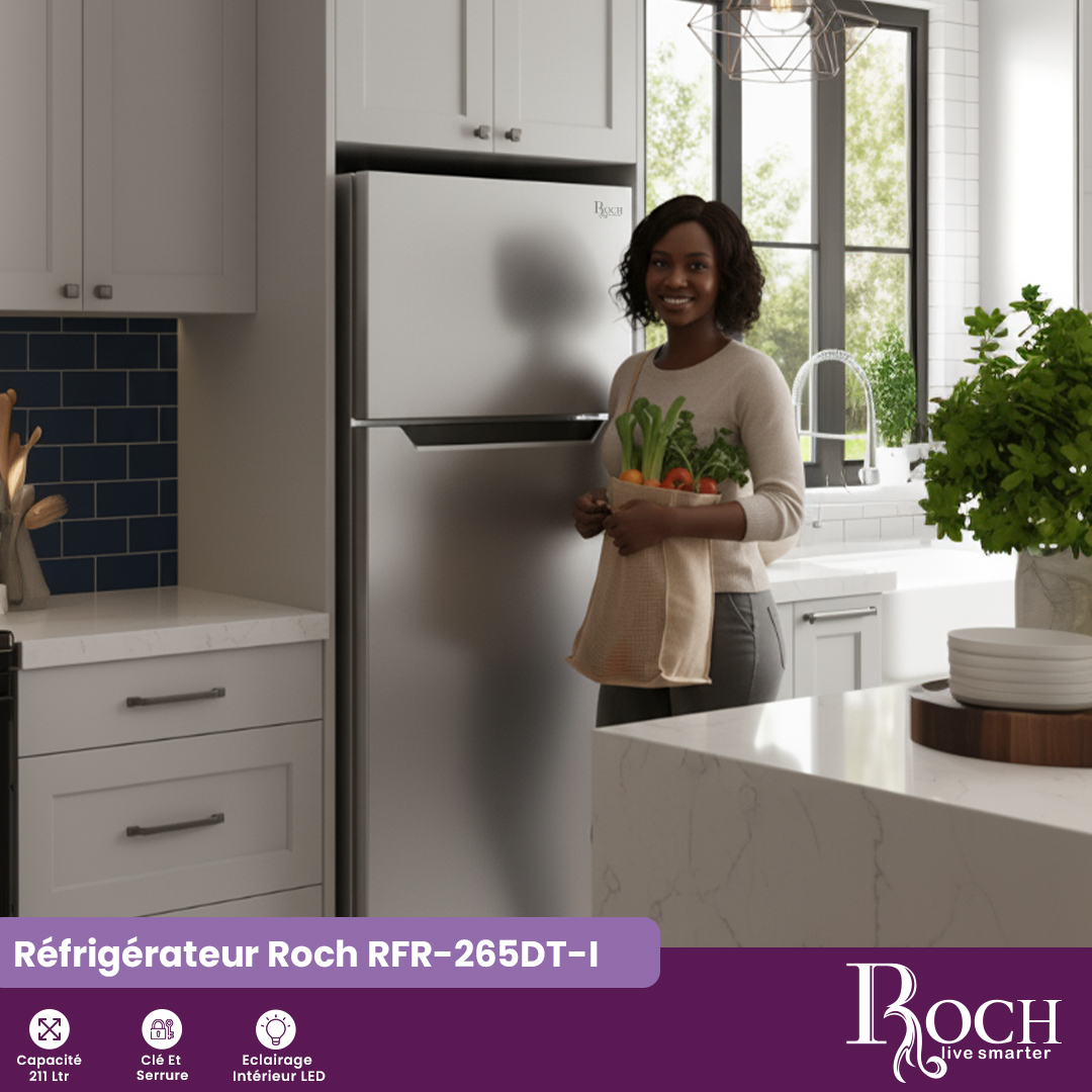 Roch Refrigerator : RFR-265DT-I - 1