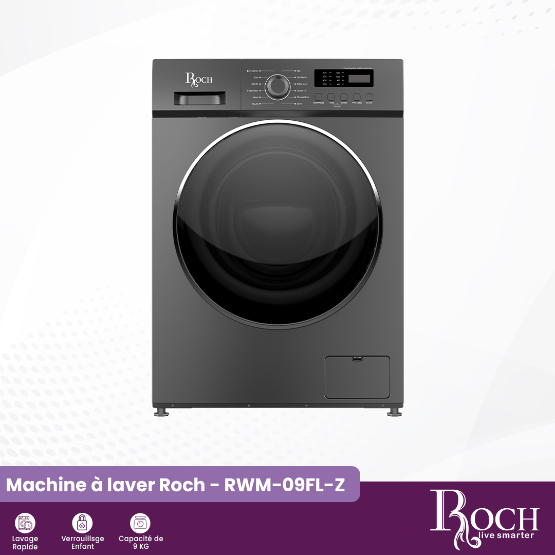 Roch Washing Machine : RWM-09FL-Z - 2