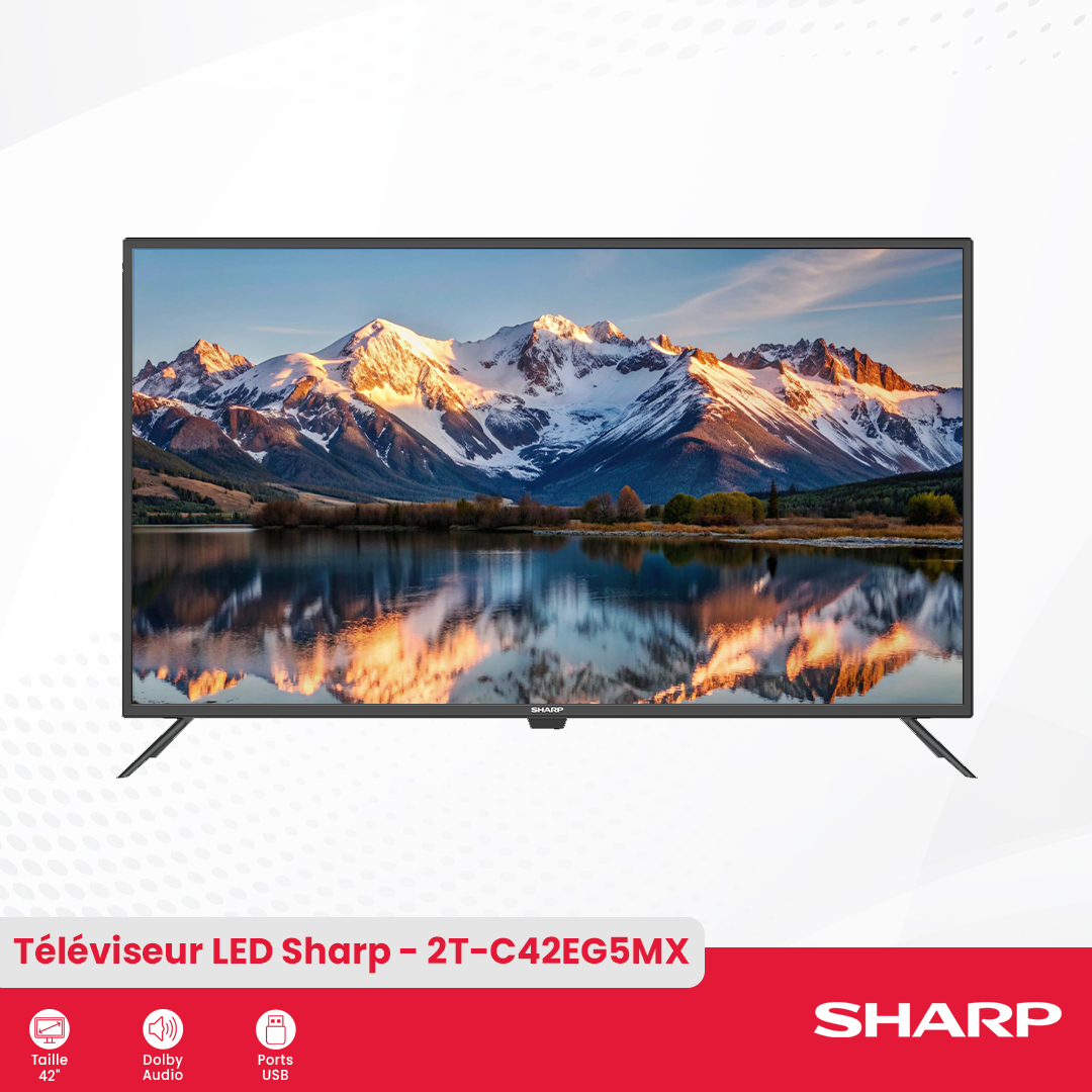 Sharp Smart TV : 2T-C42EG5MX - 1