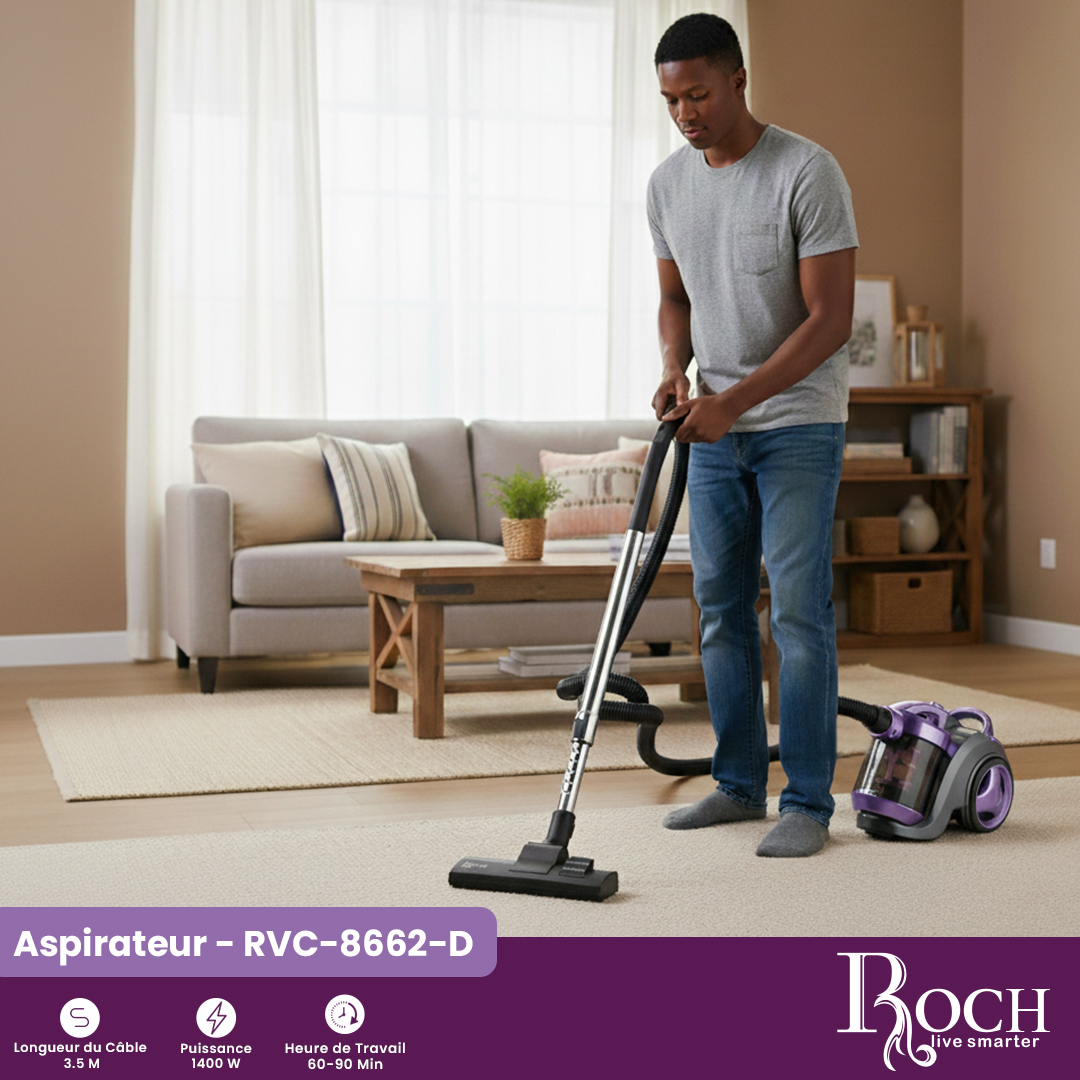 Roch Vacuum Cleaner : RVC-8662-D - 3