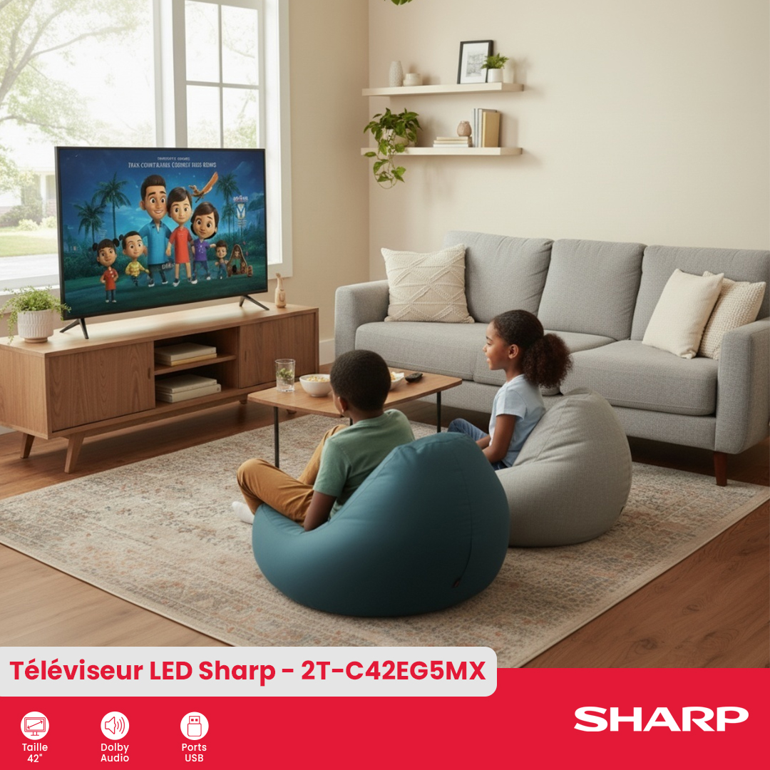 Sharp Smart TV : 2T-C42EG5MX - 3