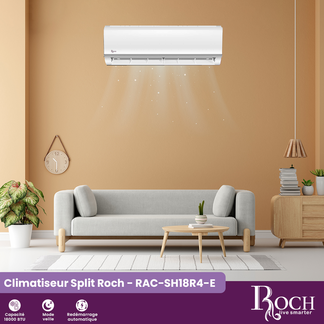 Roch Split AC : RAC-SH18R4-E - 2