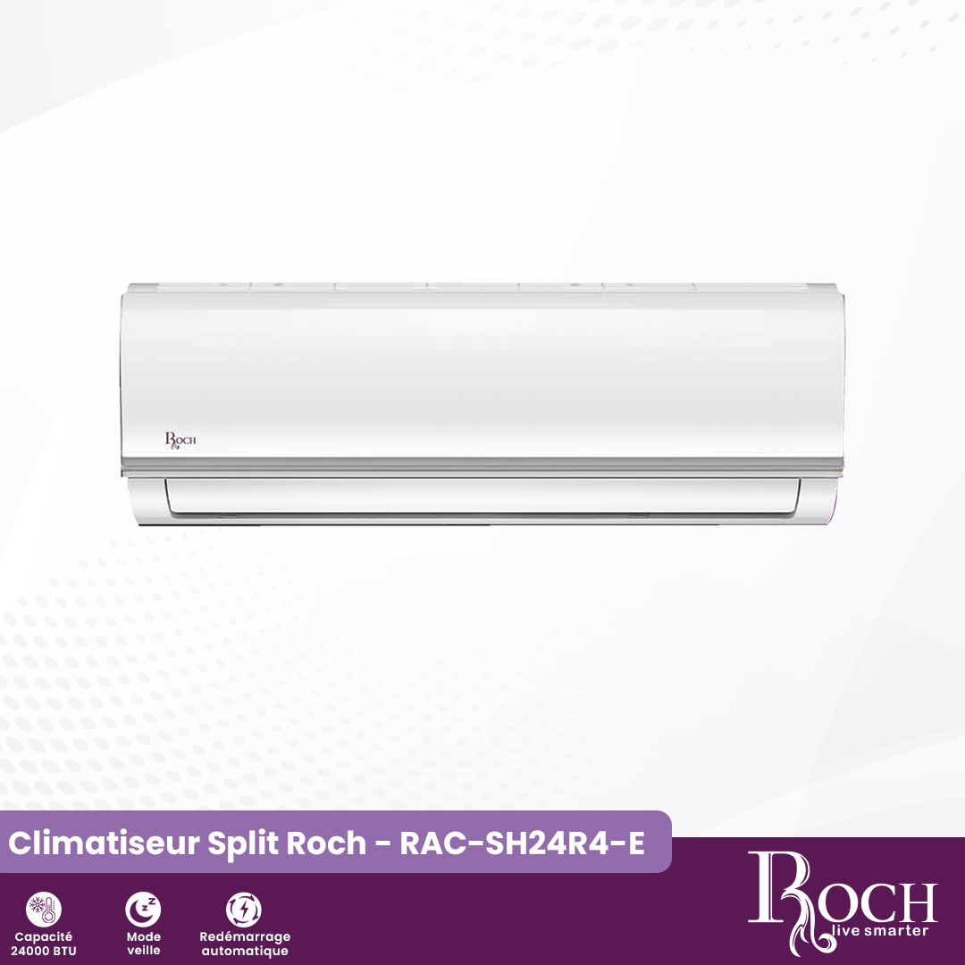 Roch Split AC : RAC-SH24R4-E - 1