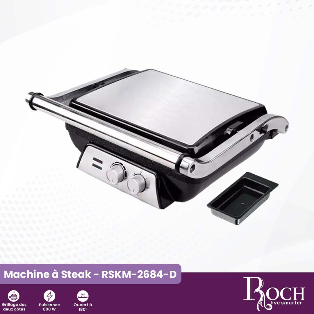 Roch Panini Grill : RSKM-2684-D - 2